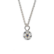 Load image into Gallery viewer, Beacon Of Hope Necklace w/ Silver Flower