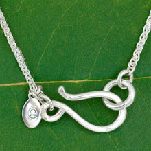 Load image into Gallery viewer, Forget Me Not Necklace w/Custom Birthstones