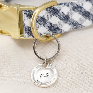 Medallion, Custom Artisan Dog Jewelry/ Pet ID Tag