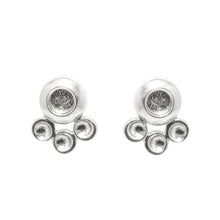 Load image into Gallery viewer, Floral Trio Studs