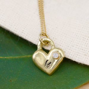 Forever Love Necklace w/ Monogrammed Initials