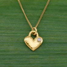 Load image into Gallery viewer, 18K Forever Love Necklace w/ Diamond