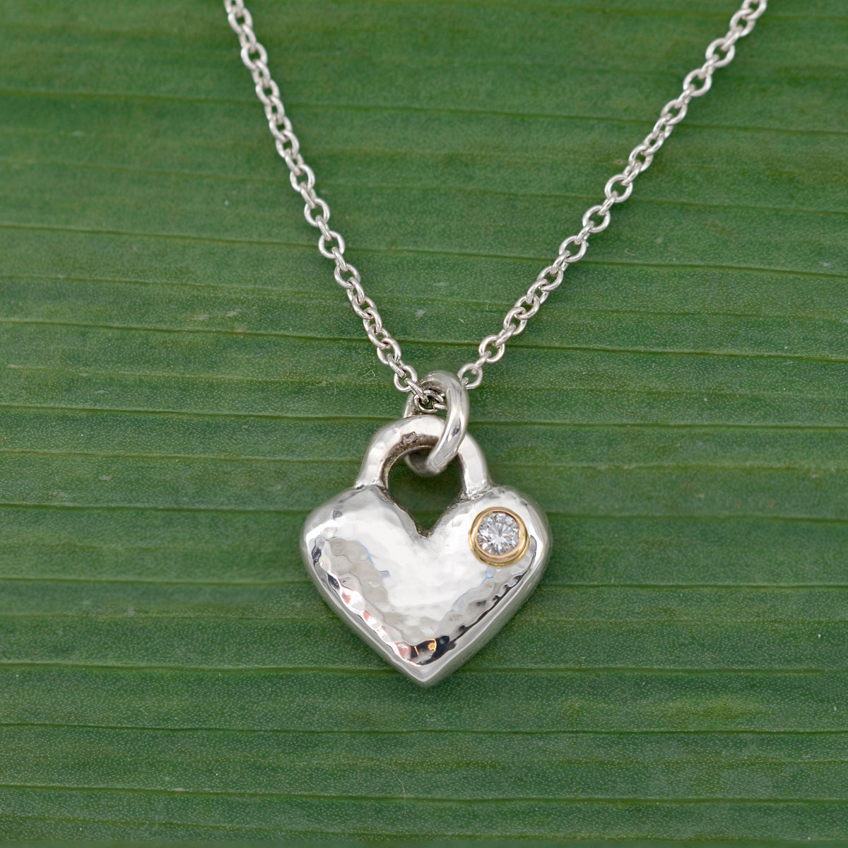 Forever Love Necklace w/ Diamond
